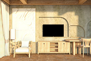 3D Interior Design, Bedroom Mockup, an Architecture 3D Model by Arthitecture Home (Thumbnail 4 of 9)