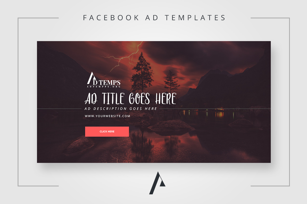 Facebook Ad Template Pack 02, a Social Media Template by pmvch (Photo 13 of 21)