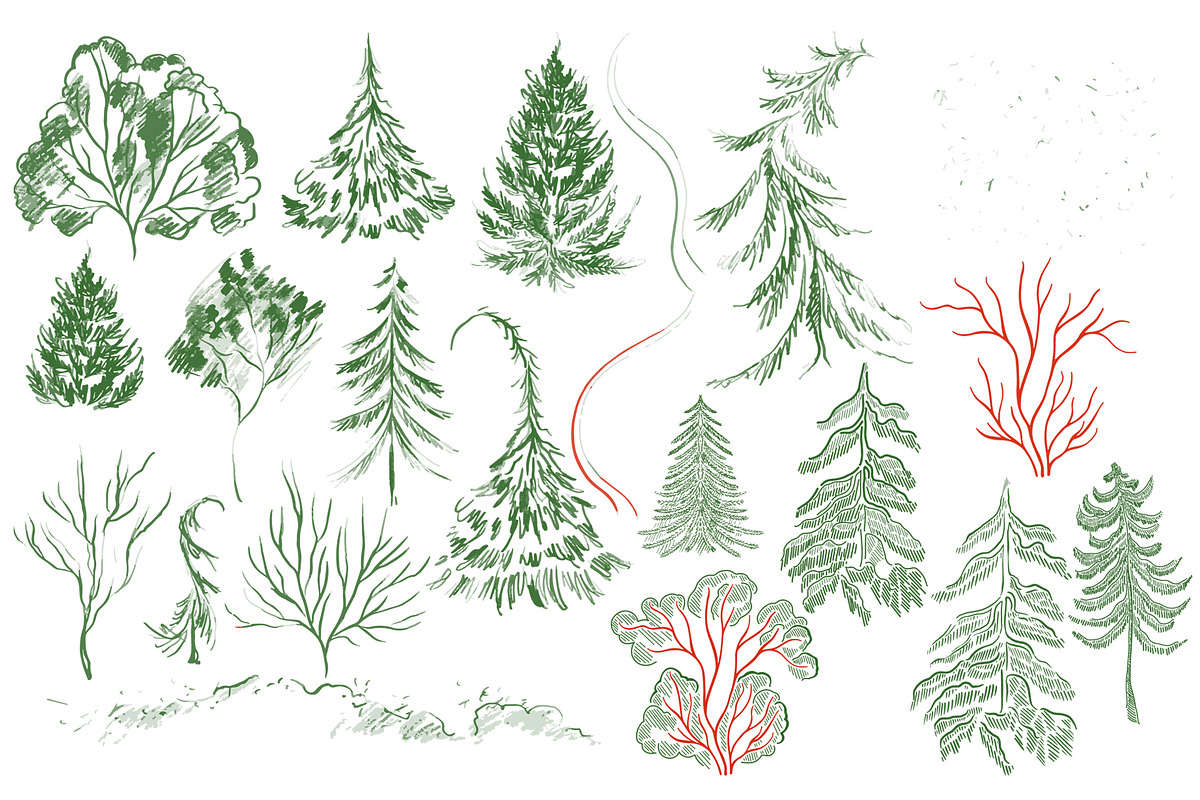 CHRISTMAS IN RED GREEN WHITE, an Object Graphic by Knopazyzy (Photo 13 of 15)