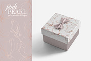 Pink Pearl wedding illustrations, an Invitation Template by L- design studio (Thumbnail 8 of 9)