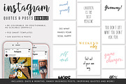 Instagram Quotes Bundle, a Social Media Template by Bold Leap Creative (Thumbnail 4 of 4)
