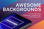 iPhone X Mockup - Lying On Surface, an iPhone Mockup by Mockups & Illustrations (Thumbnail 6 of 11)