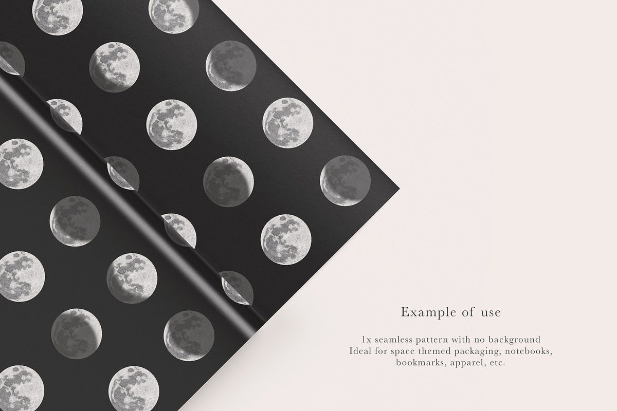 Moon Phase Illustration Set - PNGs, an Object Illustration by LaurenFittonIllustration (Photo 7 of 10)