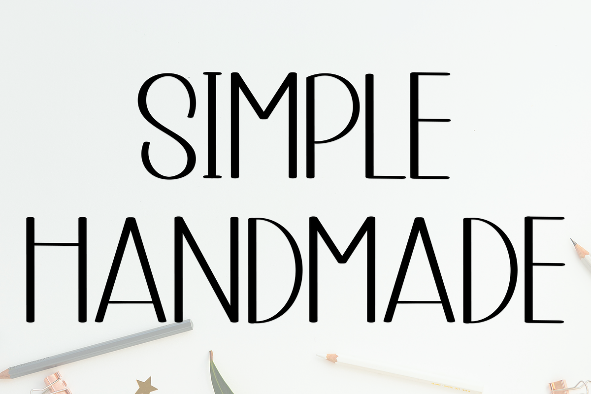 Simple Music, a Font by InermediaSTUDIO (Photo 4 of 8)
