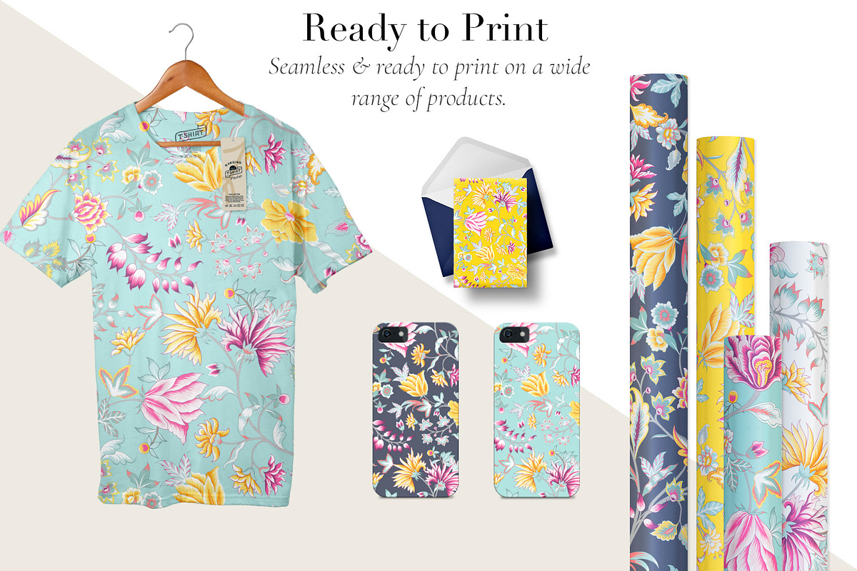 Calico, A seamless Chintz Pattern, a Pattern Graphic by TSTUDIO (Photo 8 of 11)