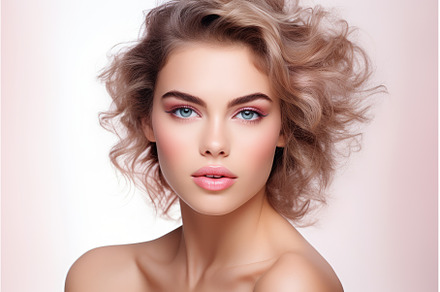 Portrait of beautiful young woman, a Beauty & Fashion Photo by Ylivdesign