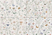 Romantic Floral Seamless Patterns, a Pattern Graphic by Olya Creative (Thumbnail 15 of 17)