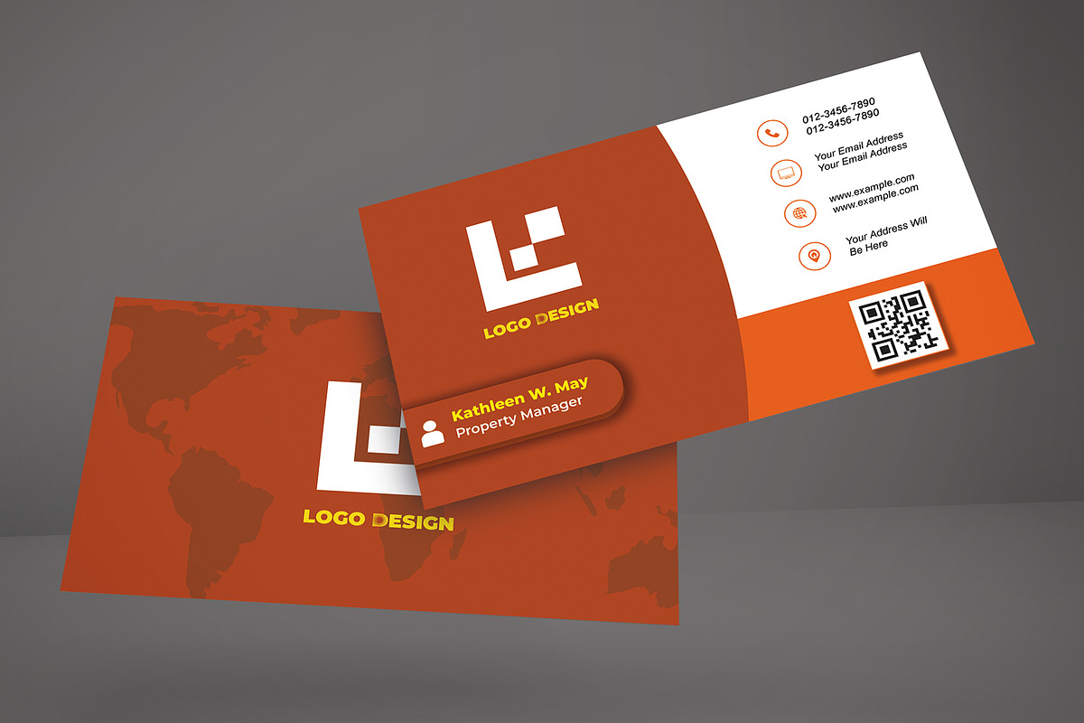 Simple Business Card Template preview 2