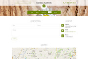 Florida Flowers PSD Website Template, a Websites & App Template by WebbyTemplates (Thumbnail 7 of 7)
