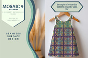 Mosaic 9, MPK00108, a Pattern Graphic by MissPerfectKaos (Thumbnail 3 of 11)
