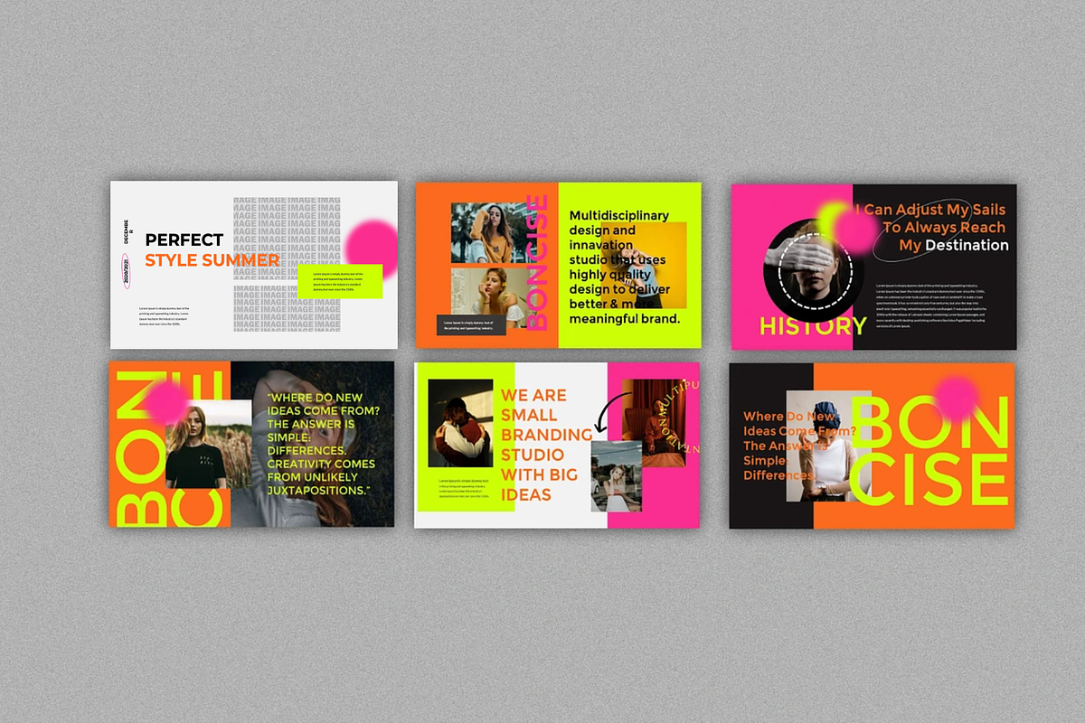 Boncise Google Slide Template, a Presentation Template by Spesifikstd (Photo 7 of 9)