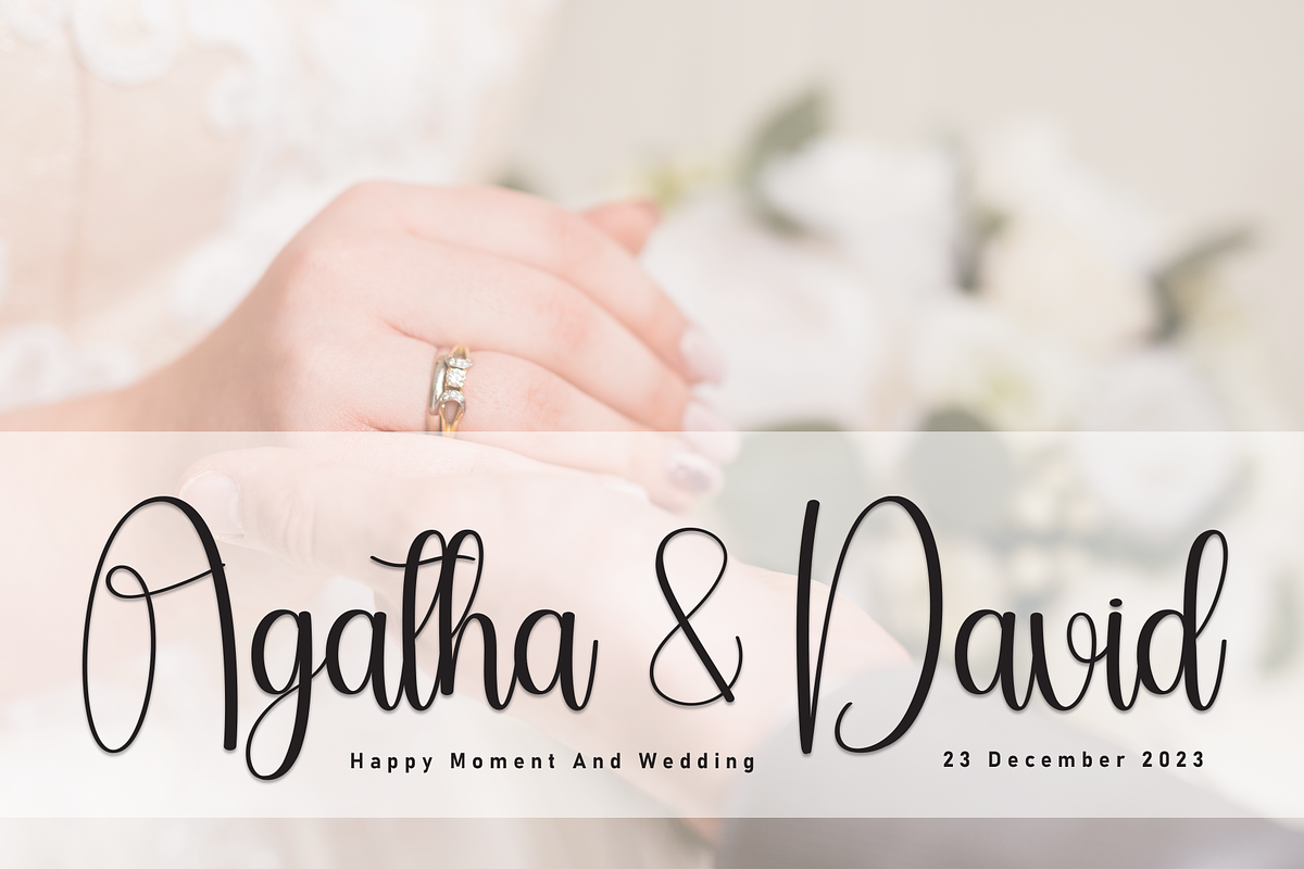 Daddy | Script Font, a Handwritten Font by Scratchones (Photo 4 of 9)