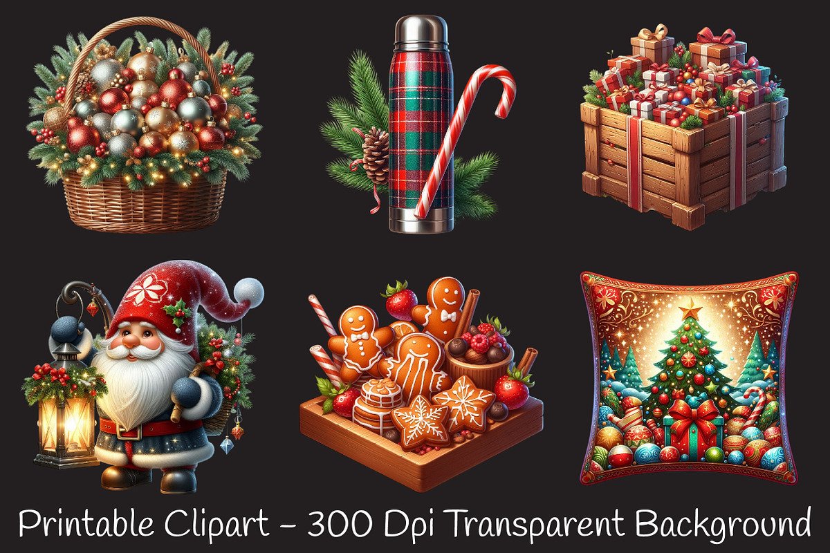 Cozy Christmas Sublimation Designs, an Illustration by RobertsArt (Photo 4 of 7)