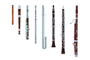 Musical instruments and notes, an Object Graphic by Elena Istomina (Thumbnail 6 of 10)