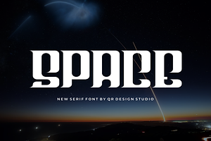 Space Authen - Serif Font