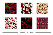 Cherry Retro Art Style Patterns, a Pattern Graphic by karenfoleyphoto (Thumbnail 11 of 15)