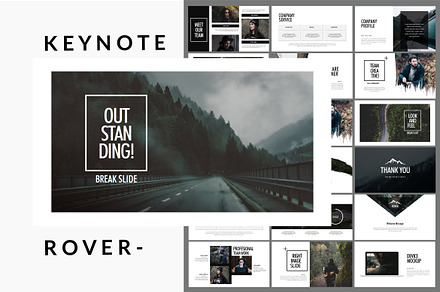 Rover Adventure - Forest Keynote, a Presentation Template by Putra Khan