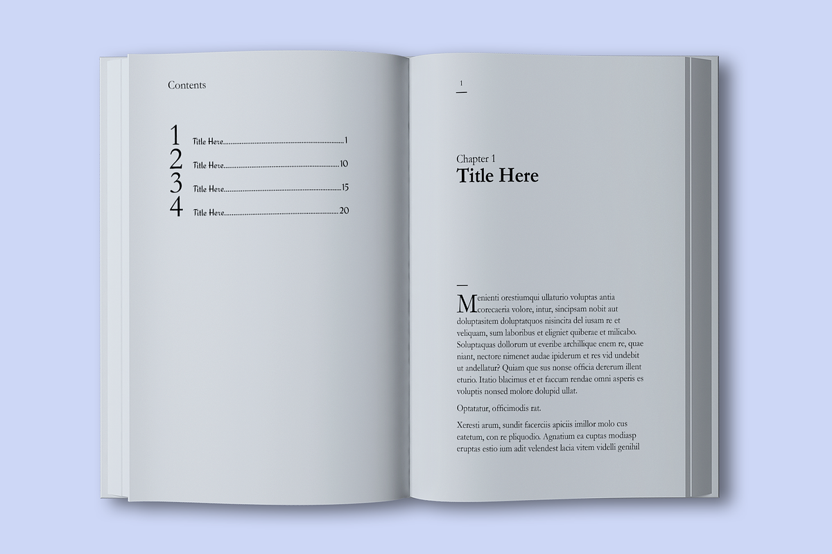 Classic Book, a Magazine Template by Meknya (Photo 3 of 5)