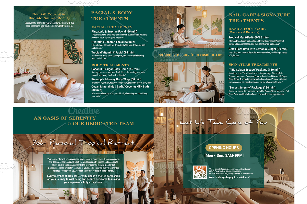 Modern Spa Brochure | Wellness preview 3