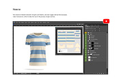 Women's T-shirt Animated Mockup, a Shirt Mockup by rebrandy (Thumbnail 8 of 11)
