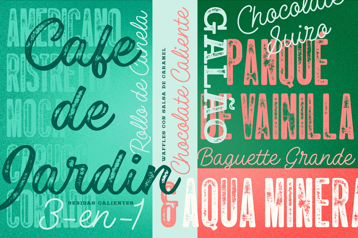 Las Palmas vintage font collection, a Script Font by Fenotype (Photo 10 of 10)