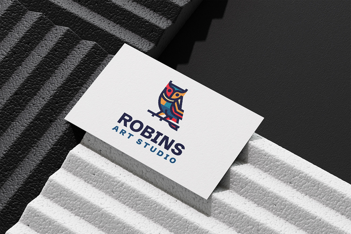 Modern Outline Owl Logo, a Branding & Logo Template by Suhandi (Photo 4 of 4)