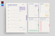 Student Planner Template, a Stationery Template by BrandPacks (Thumbnail 1 of 4)