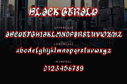 Black Gerald, a Blackletter Font by Yoga Letter (Thumbnail 6 of 7)