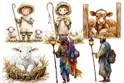 Nativity Clipart, an Illustration by Designworld (Thumbnail 6 of 6)