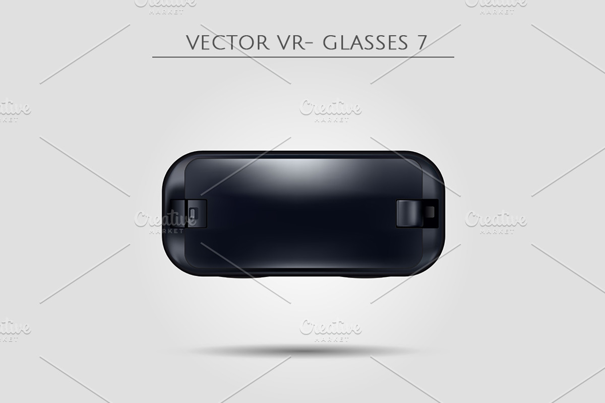 VR virtual reality glasses set, a Technology Illustration by Nikelser (Photo 8 of 9)