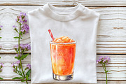 Summer Spritz Cocktail Clipart, an Illustration by Rose Art (Thumbnail 7 of 8)