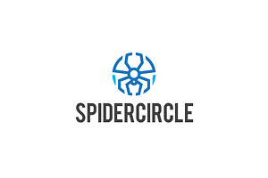 Spider Circle Logo Design