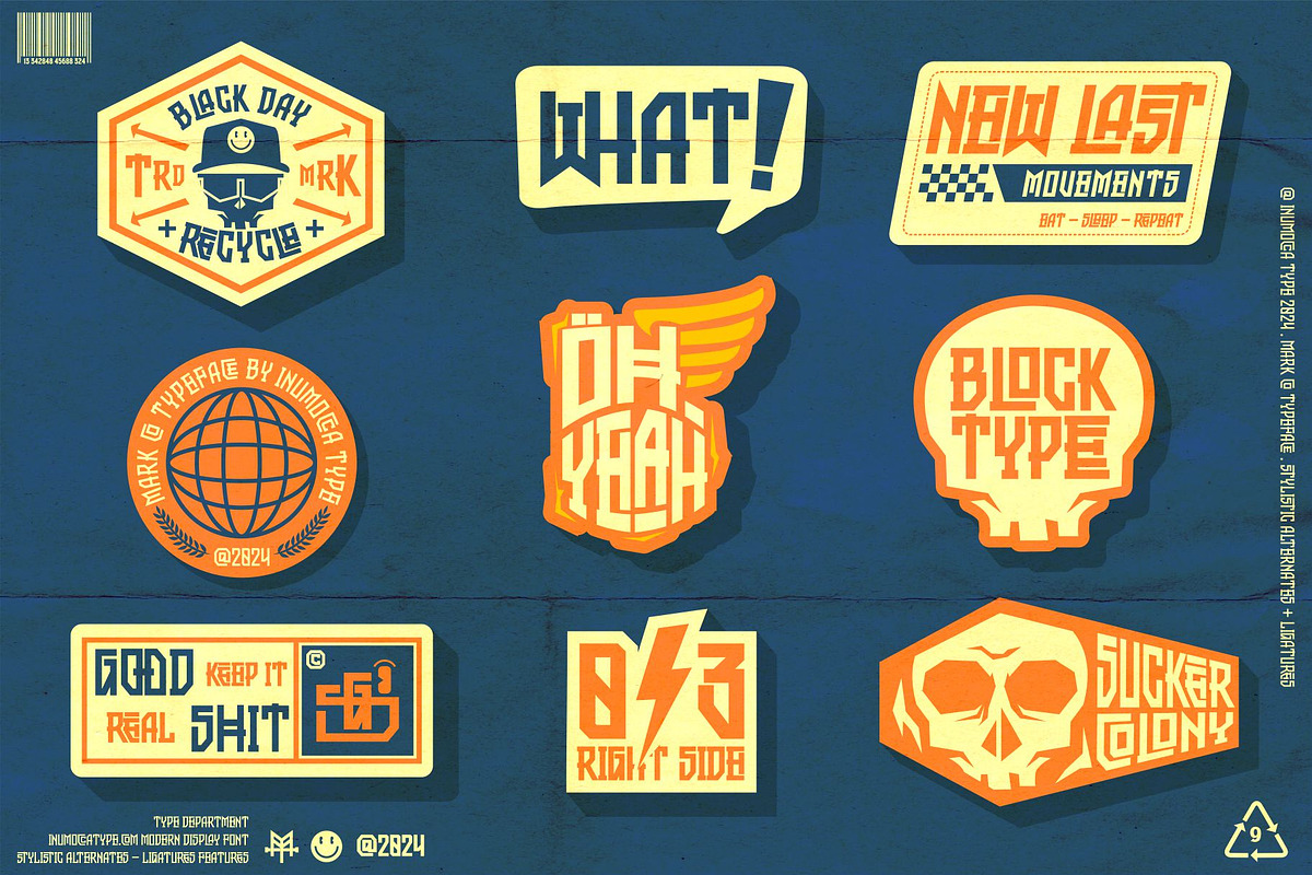 Mark Co, a Sans Serif Font by inumocca_type (Photo 3 of 14)