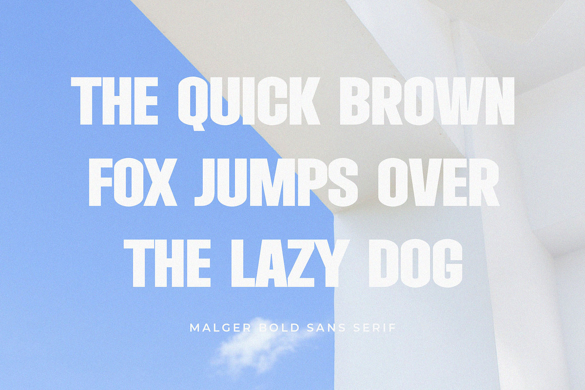 Malger - Modern Sans Serif, a Sans Serif Font by TypeLogue (Photo 2 of 5)