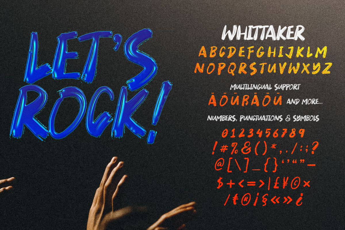 Whittaker, a Font by Epiclinez (Photo 5 of 5)