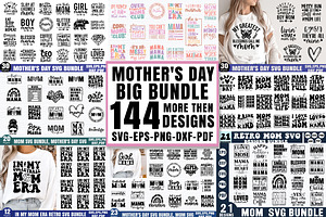 Mother's Day SVG Mega Bundle, a Graphic by Designer302