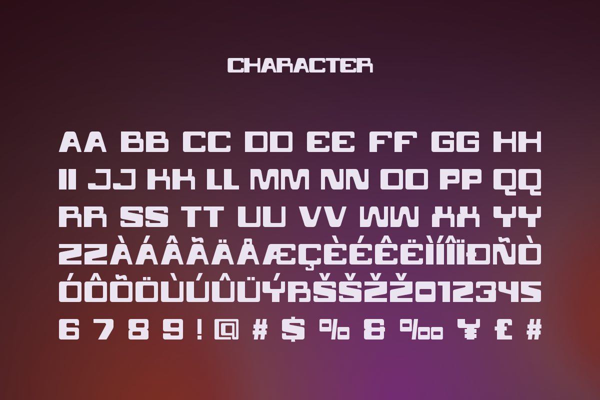 Avren - Modern Technology Font, a Sans Serif Font by Pandeka Studio (Photo 9 of 9)