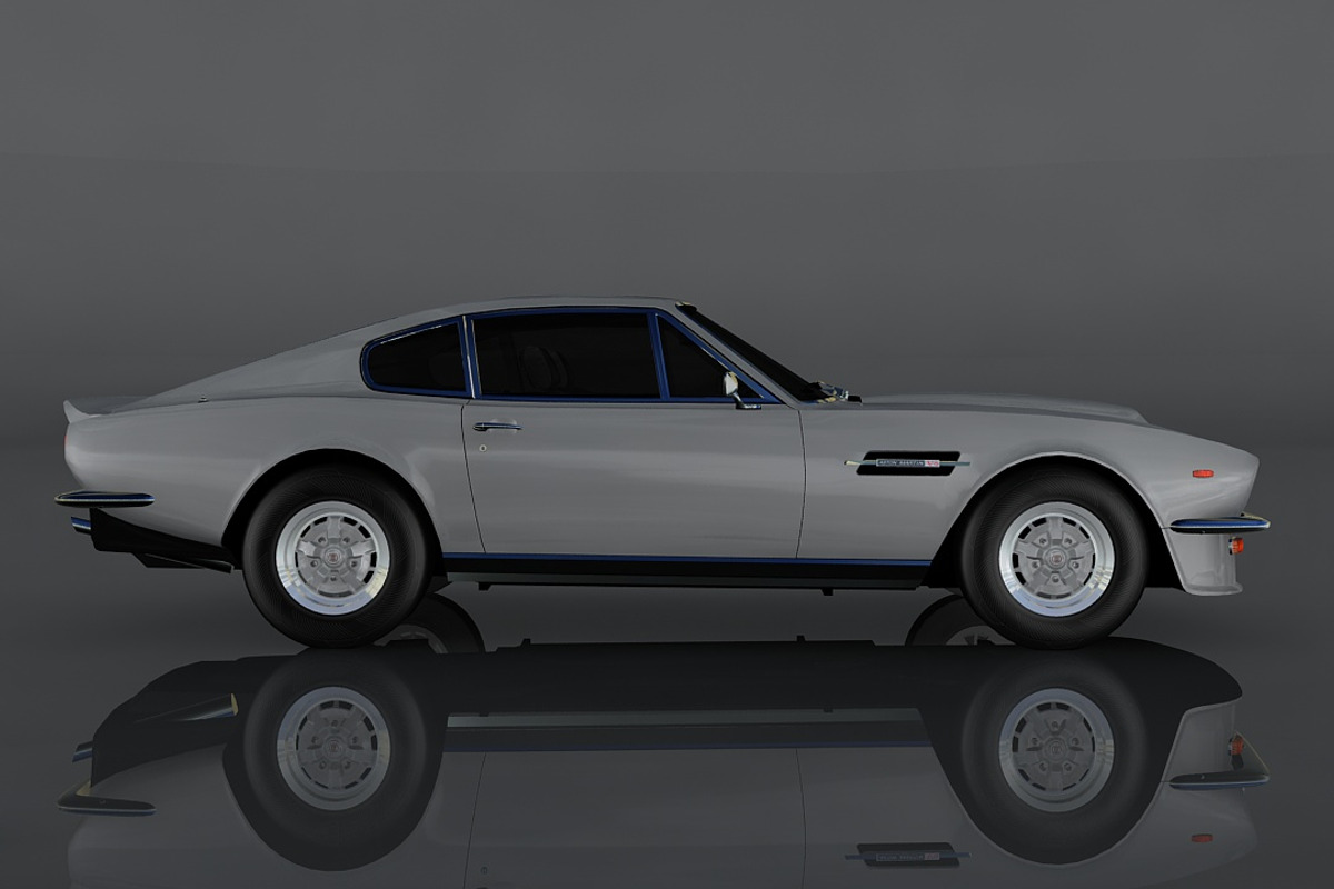 Aston Martin Vantage 1977, a Cars & Vehicle 3D Model by valtriiu (Photo 4 of 12)