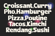 Glister Sansin - Display Font, a Font by Khoir (Thumbnail 7 of 9)