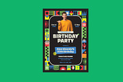 Youth Birthday Invitation, a Flyer Template by Neermana (Thumbnail 4 of 4)