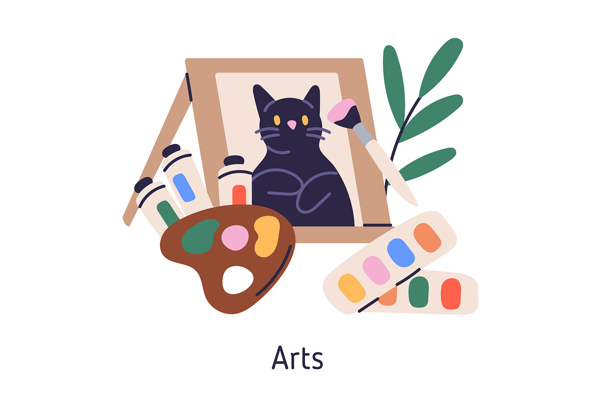 Different school subjects set, an Education Illustration by Good Studio (Photo 16 of 22)