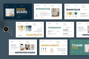 Creative Moodboard Presentation, a Presentation Template by MightyDesign