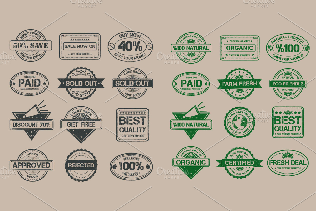 Passport & Postage Stamps and Badges preview 3