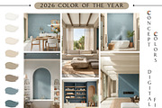 2026 Color Of The Year Paint Palette, a Presentation Template by CONCEPT COLORS (Thumbnail 3 of 9)
