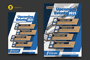 Up Coming Flyer Template, a Flyer Template by Saphari (Thumbnail 3 of 3)