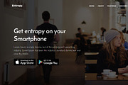 Entropy App Landing Page Template, an App Template by iothemes (Thumbnail 2 of 2)