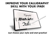 Calligraphy Practice Toolkit, a Brush Add-On by Magnatype (Thumbnail 8 of 8)