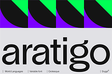 Aratigo Fluid Grotesk Variable Font