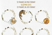 Sleeping Cats, an Illustration by Budogoshch (Thumbnail 7 of 12)
