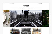 Aspect - WordPress Blog Theme, a WordPress Template by Lucid Themes (Thumbnail 1 of 6)